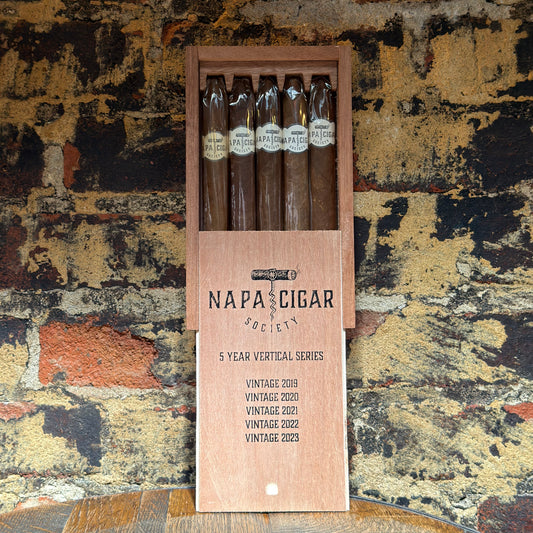 Napa Cigar Society 5 Year Vertical Series