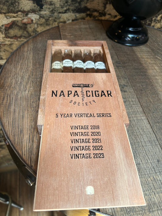 Napa Cigar Society 5 Year Vertical Series